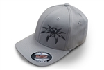 Spyder Logo FlexFit Ball Cap - Light Gray - Small/Medium