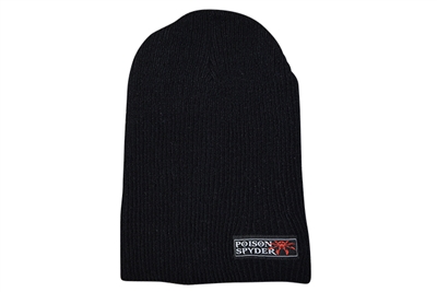 Poison Spyder Logo Slouch Beanie - Black