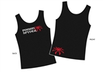 Ladies Poison Spyder Logo Black Tank - Large