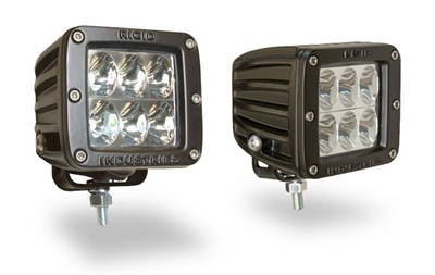 Rigid Ind. Dually D2 LED Lamps - Driving Beam (Pair)
