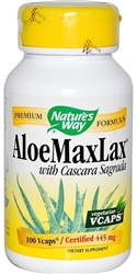 Nature's Way - â€‹Aloe Max Lax with Cascara Sagrada - 100 caps
