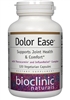 Bioclinic Naturals - Dolor Ease with Thercurmin and InflamRelief Complex - 120 vcaps