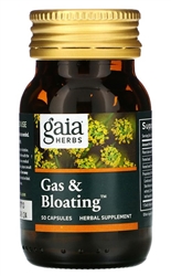 gaia herbs gas bloating 50 caps