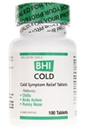 bhi cold symptom relief 100 tabs