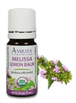 Amrita Aromatherapy - Melissa Lemon Balm Organic - 10 ml