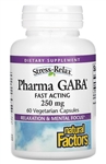 Natural Factors - Pharma Gaba 250 mg - 60 caps