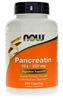 Now Natural Foods - Pancreatin 10X 200 mg - 250 caps