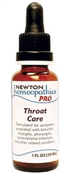 Newton Homeopathics PRO - Throat Care - 1 oz