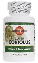 mushroom wisdom super coriolus 120 vtabs