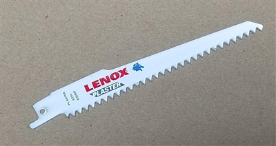 Lenox 636RP 6" - 6 TPI HD Plaster, Lath and Drywall Reciprocating Saw Blade