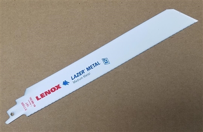 Lenox 9" - 18 TPI Lazer Metal Cutting Reciprocating Saw Blade