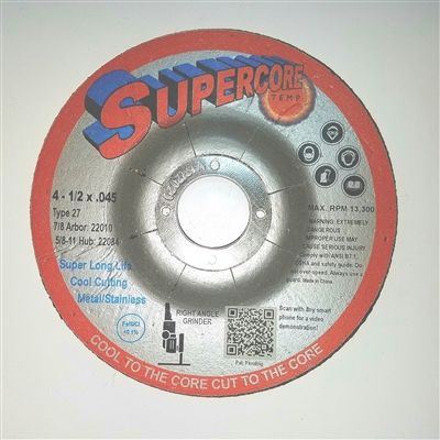 Type 27 Cut-Off Wheel - 4-1/2" x 0.045" x 7/8"