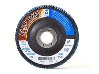 Type 27 Zirconia Flap Disc, 40 Grit, 4-1/2" x 7/8"