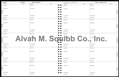 Lesson Plan Book No. S2WBX