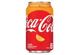 Can - ORANGE Vanilla Coke [24]