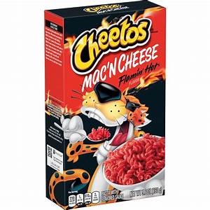 Cheetos Mac N Cheese Flamin Hot Box