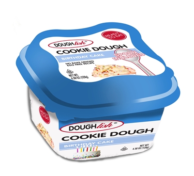 Doughlish - Birthday Cake Edible Dough [12] CLEARANCE