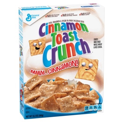 Cereal Box - General Mills Cinnamon Toast Crunch Cereal [12]