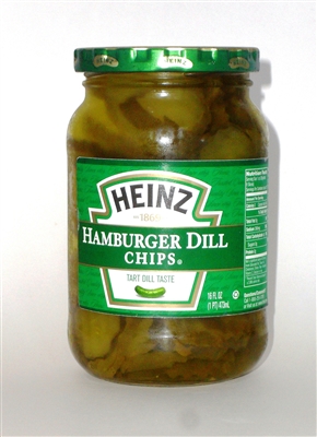 Heinz Hamburger Dill Chips [12]