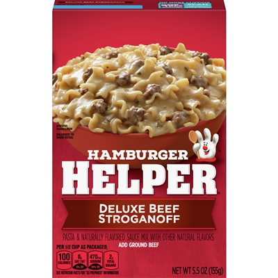 Hamburger Helper Deluxe Beef Stroganoff