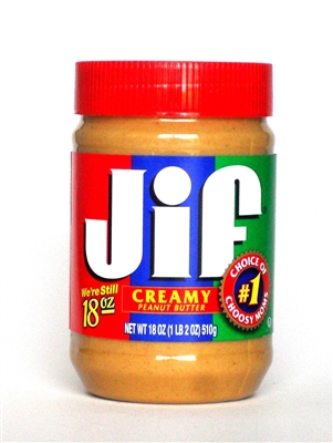 Peanut Butter Spread - Jif Creamy [12]