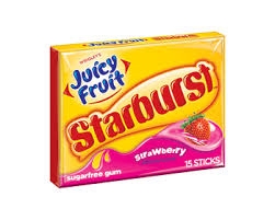 Juicy Fruit Starburst Strawberry [10]