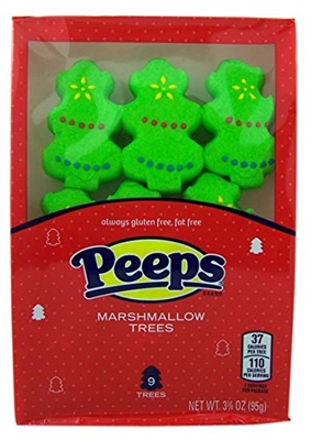 Peeps Marshmallow Christmas Trees 9 count | Candy