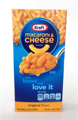 Kraft Macaroni & Cheese (Regular size) [35]