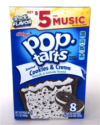 Kelloggs Pop-Tarts Cookies & Cream [12]