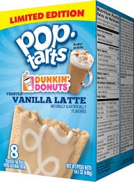 Kelloggs Pop-Tarts Dunkin' Donuts Vanilla Latte [12]