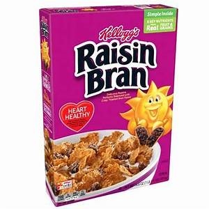 Cereal Box - Kelloggs Raisin Bran