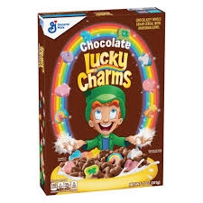 Cereal Box - Chocolate Lucky Charms Cereal Box (small)