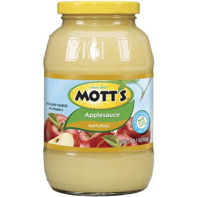 Motts Apple Sauce (Natural Unsweetened) [12]