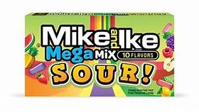 Mike and Ike MEGA MIX SOUR Fruits Theatre BOX [12]