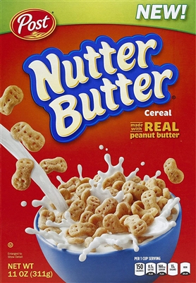 Cereal Box - Nutter Butter Cereal