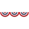 American Patriotic Bunting Banner (Card Cutout)