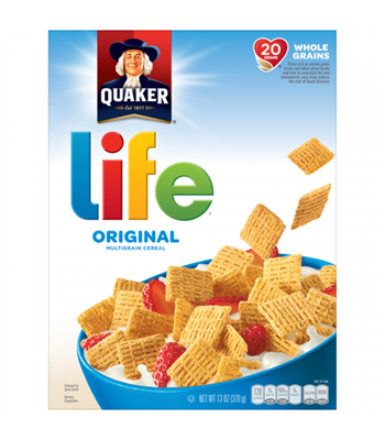 Cereal Box - Quaker Life Original [12]