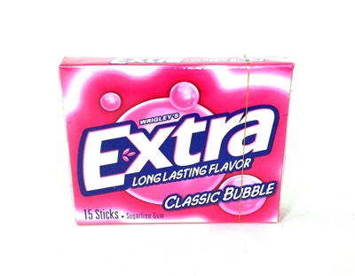 Wrigleys Extra Classic Bubble [10]