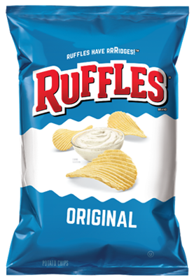 Ruffles Original Potato Chips [15] CLEARANCE