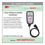 BATWRT300PROSUL1 1 Yr software certificate for the Tech300PROC