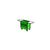 EXTEX4106TCSGNBK 41" 6 Drawer Slide Top Tool Cart, Lime Green