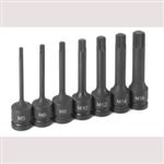 GRE1347S 1/2" Drive 7pc Triple Square Driver Set - 4" Length