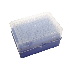 1-250ul Graduated Extended Length Filtered Universal Pipette Tip, Hinge-Rack, Sterile (Case 960)