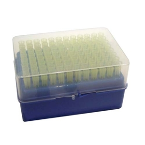 1-200ul Pipette Tip for Pipetman, Hinge-Rack, Yellow