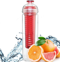 DURABLE 27 OZ. SPORTS INFUSION BOTTLE (CHERRY RED)