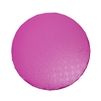 10" ROUND CAKE DRUM  - GLOSS HOT PINK (5 PER PACK)