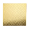 12" SQUARE CAKE DRUM - GOLD FOIL (5 PER PACK)