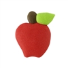 Royal Icing Small Apple - Red