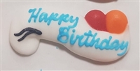 Royal Icing Happy Birthday Banner