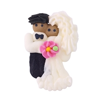 African American Bride & Groom - Mini